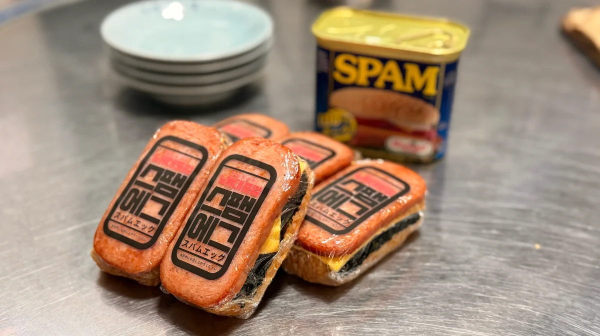 スパムエッグ醬むすび